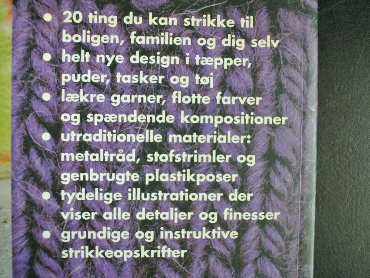 Billede 3 - nyt strik - 20 funktionelle og fantasifulde design