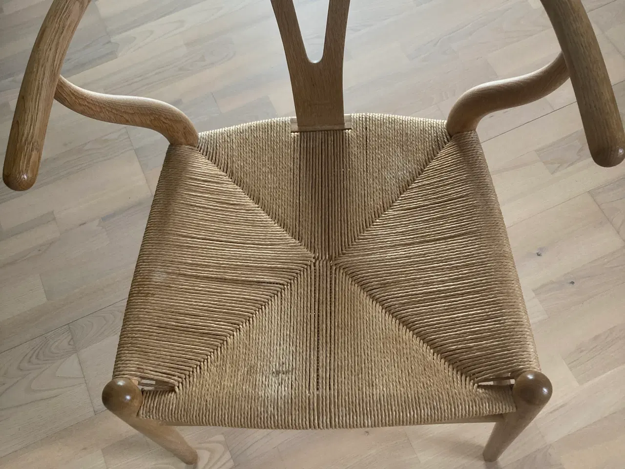 Billede 1 - CH24 Hans Wegner spisebordsstole eg 6 stk sælges