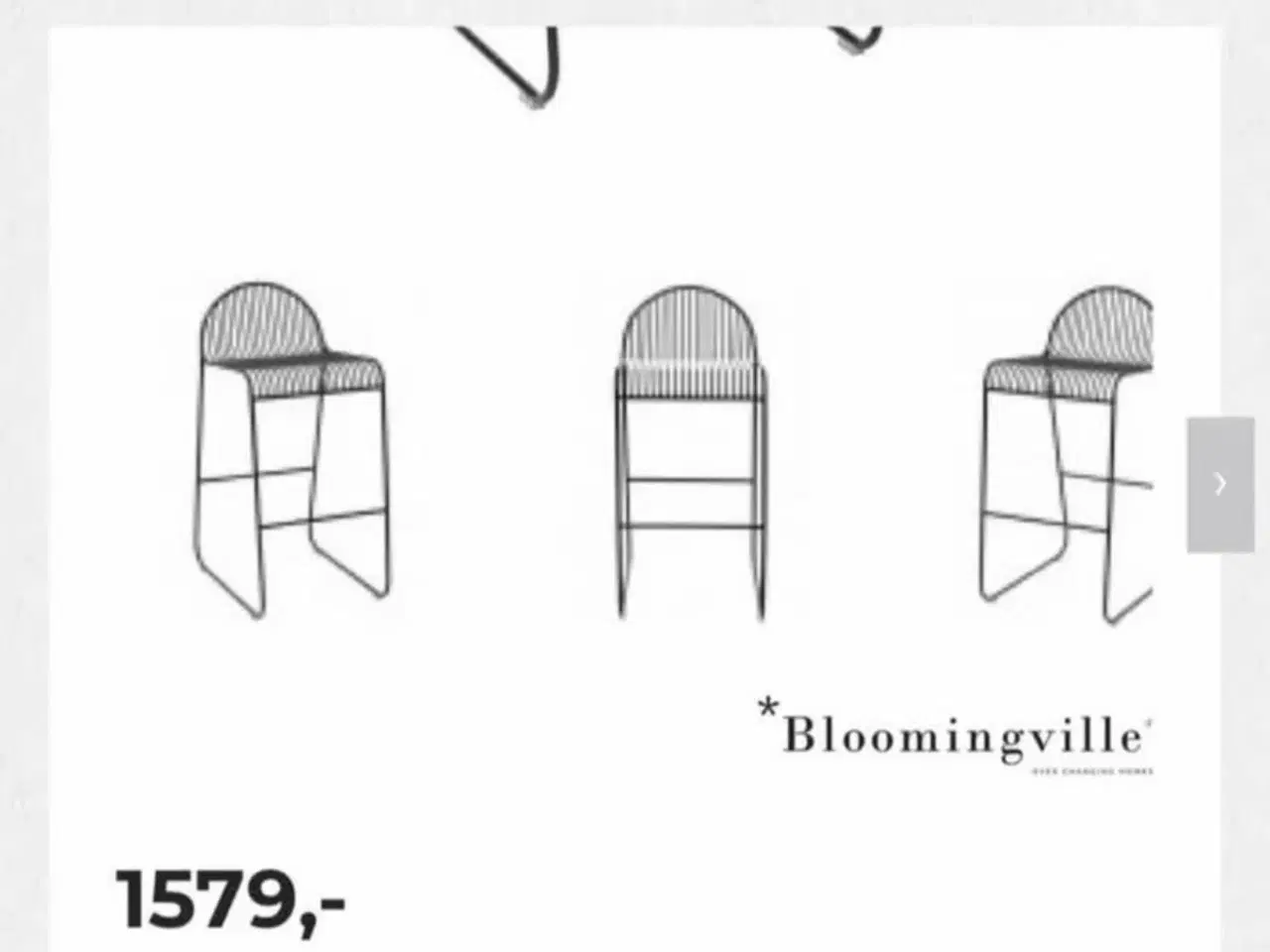 Billede 4 - Bloomingville stole, højstole