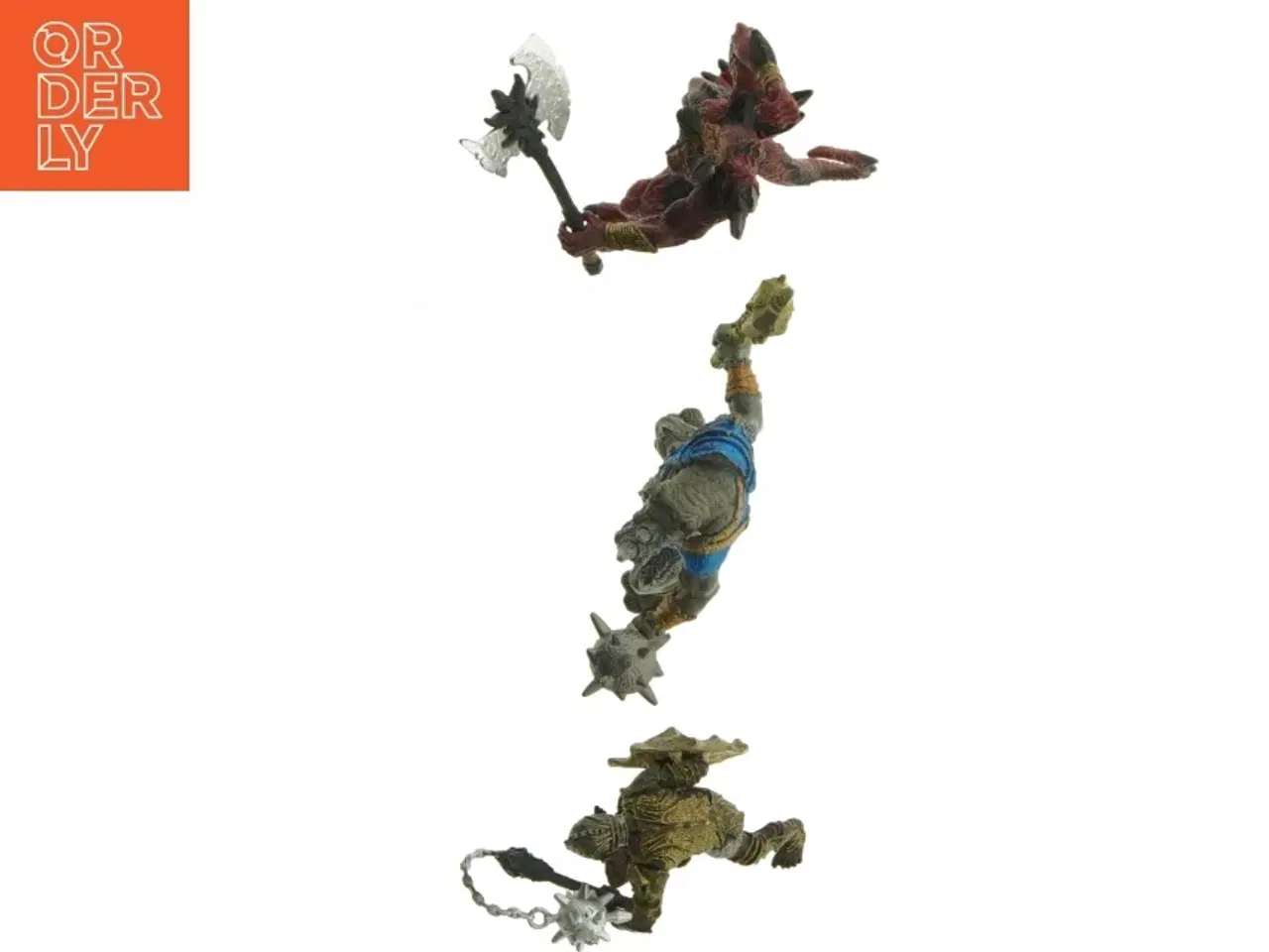 Billede 10 - 3 seje monstre/Actionfigure med våben