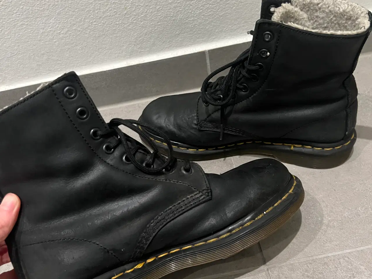 Billede 8 - Dr. Martens støvler 38 sort læder foret