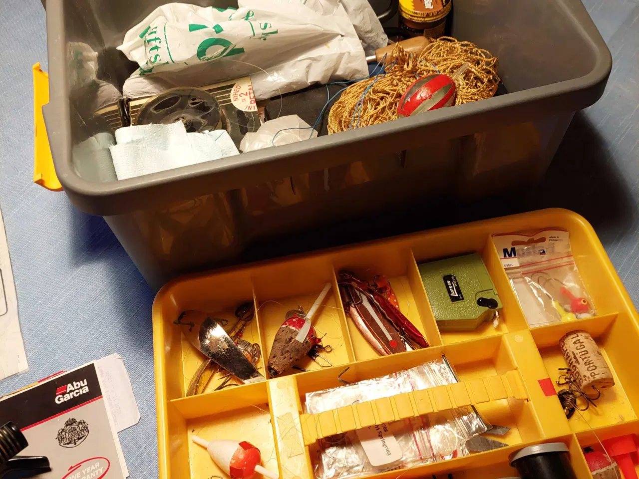 Billede 1 - 2 ABU garcia Fiskegrej og hjul