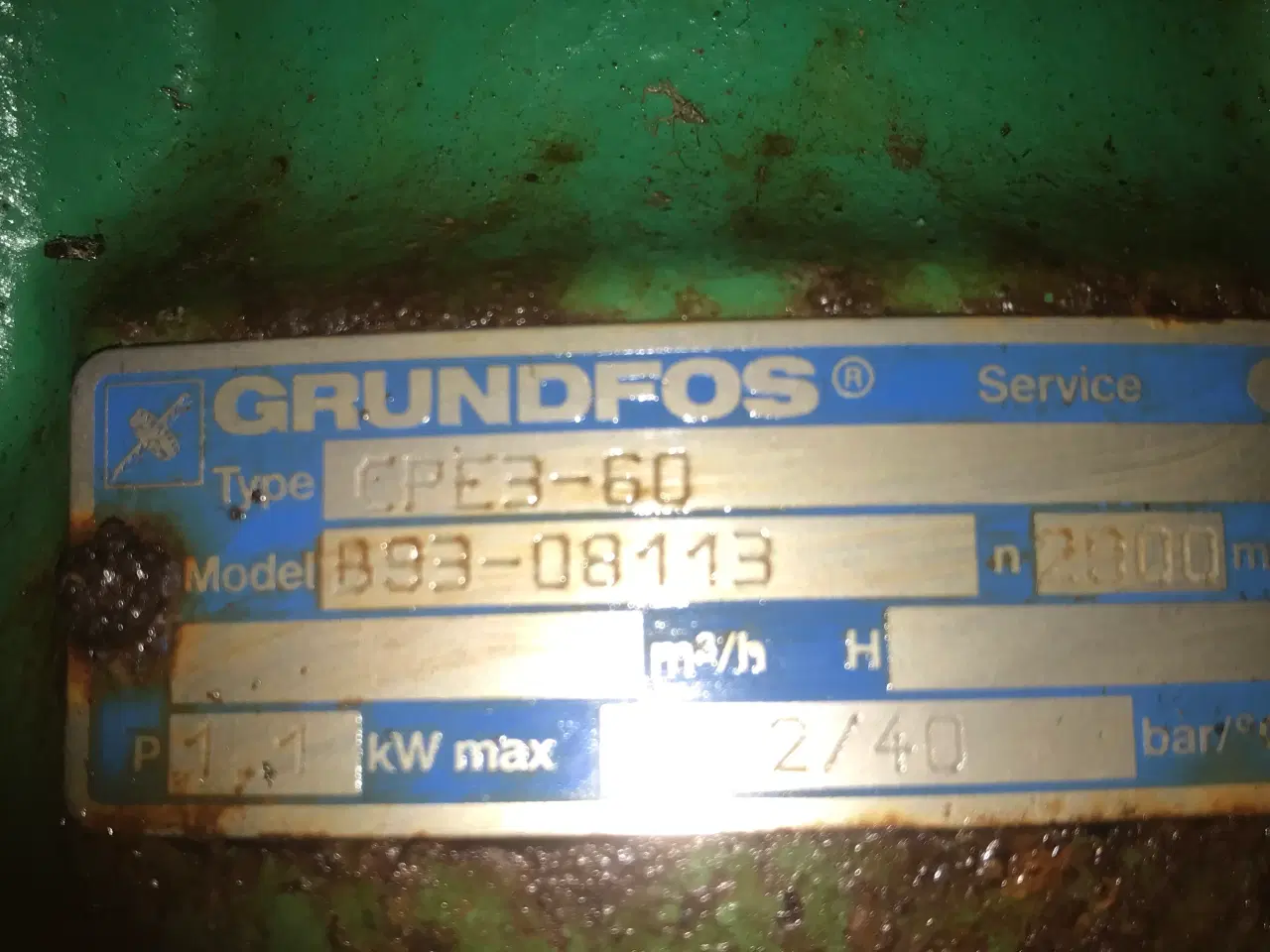 Billede 1 - Grundfos ejekter motor