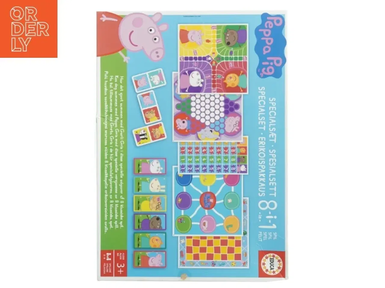 Billede 5 - Gurli Gris 8-i-1 brætspilssæt