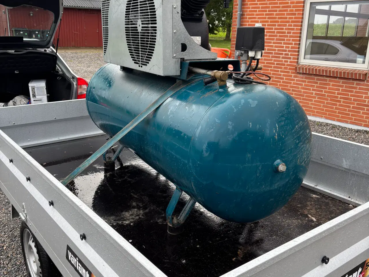 Billede 4 - Stor kompressor 500 liter 7.5 hk FF 