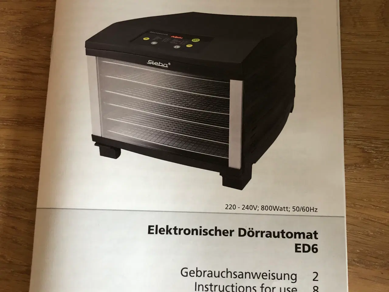 Billede 3 - Steba dehydrator ED6