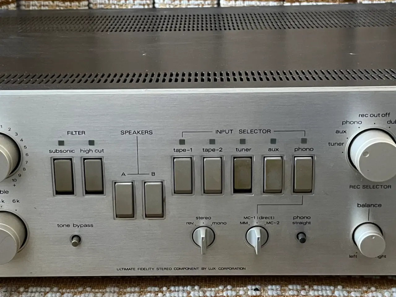 Billede 2 - Legendarisk Luxman L-120A forstærker 