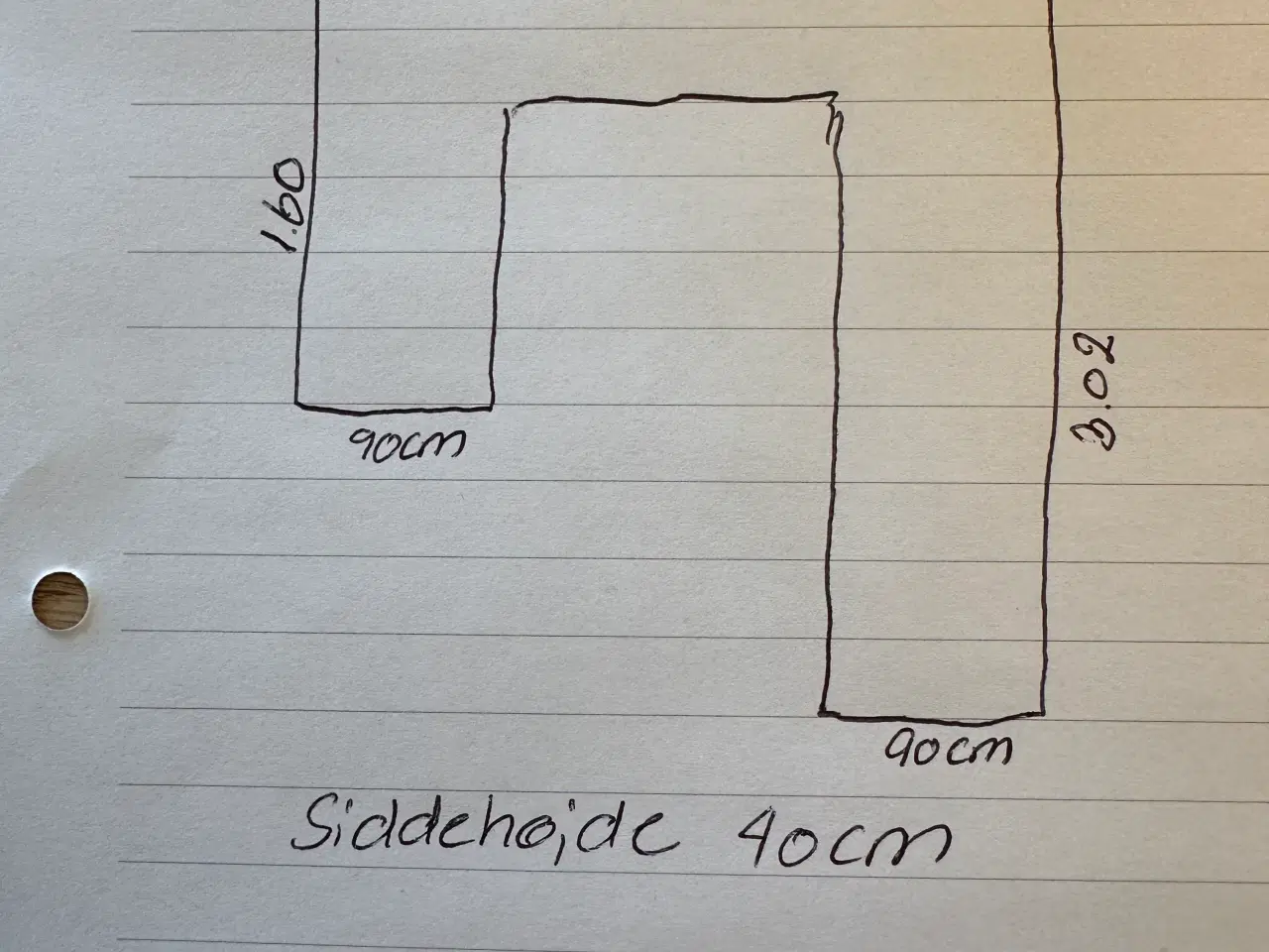 Billede 3 - U Sofa ,mærke umbria. 330x300 Ny pris ca 22000kr