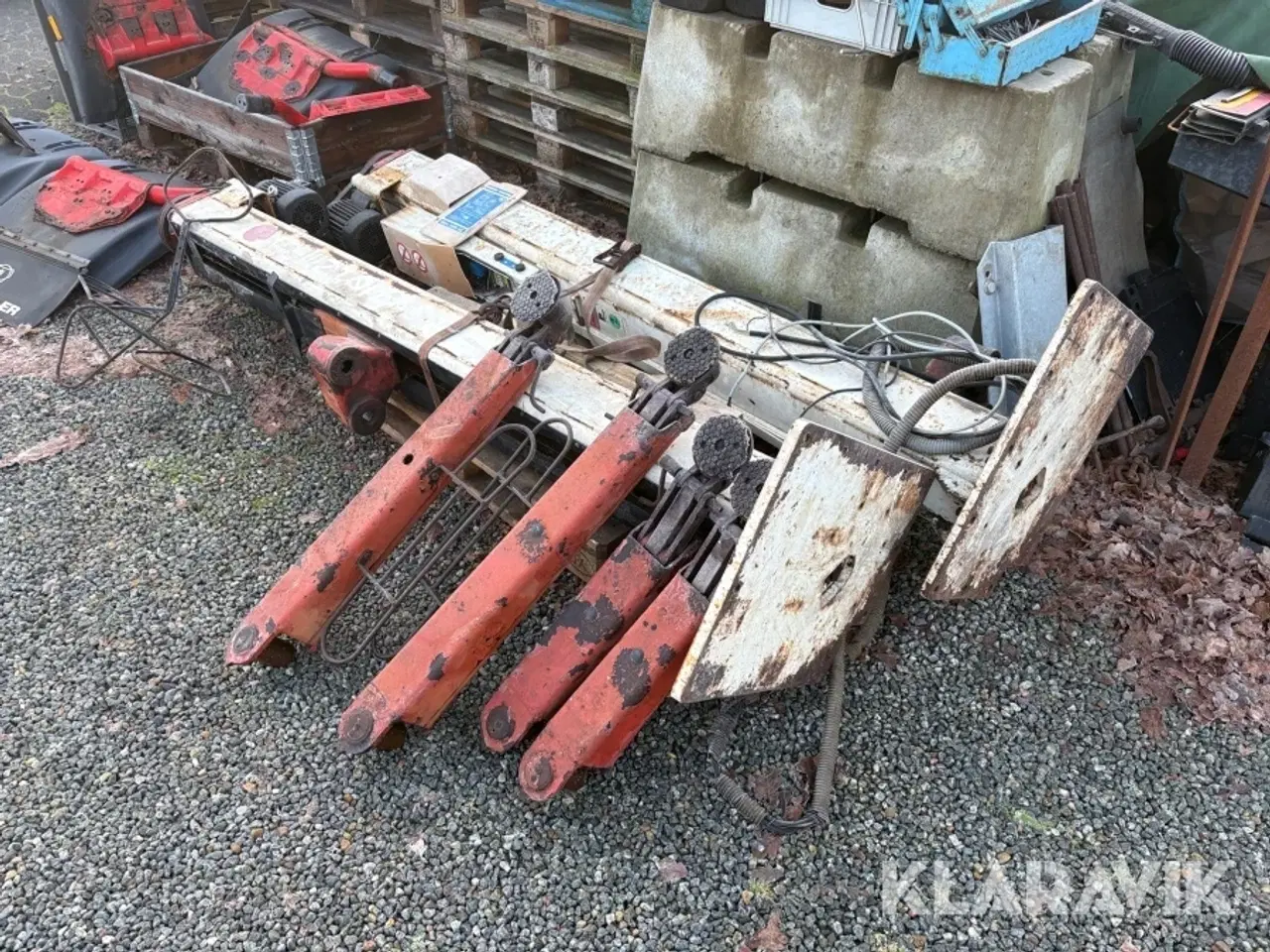 Billede 3 - Tosøjlelift Stenhøj 3000 kg