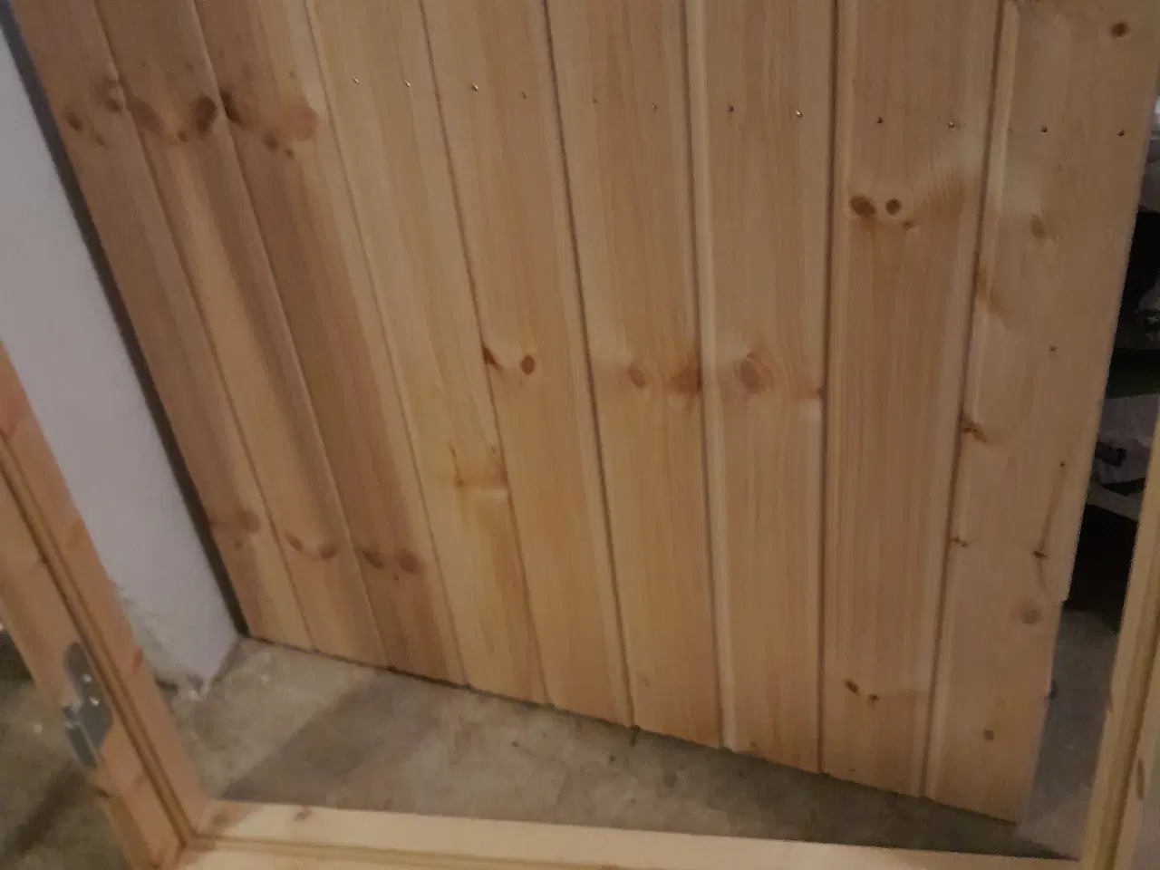 Billede 1 - ny udhusdør 948x2050x92mm