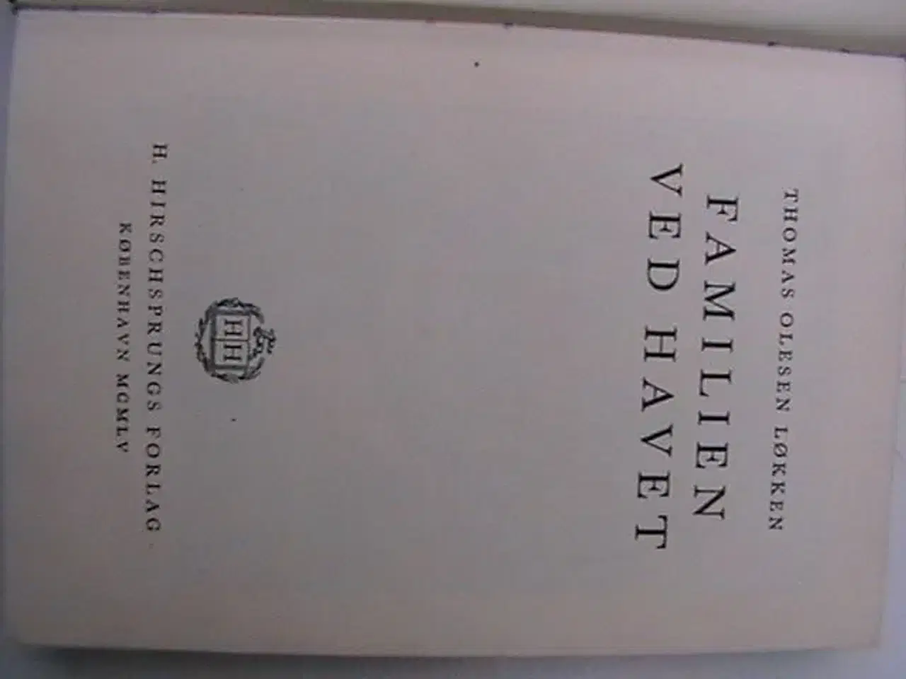 Billede 3 - 1 fin bog af: Thomas Olesen Løkken. 1955