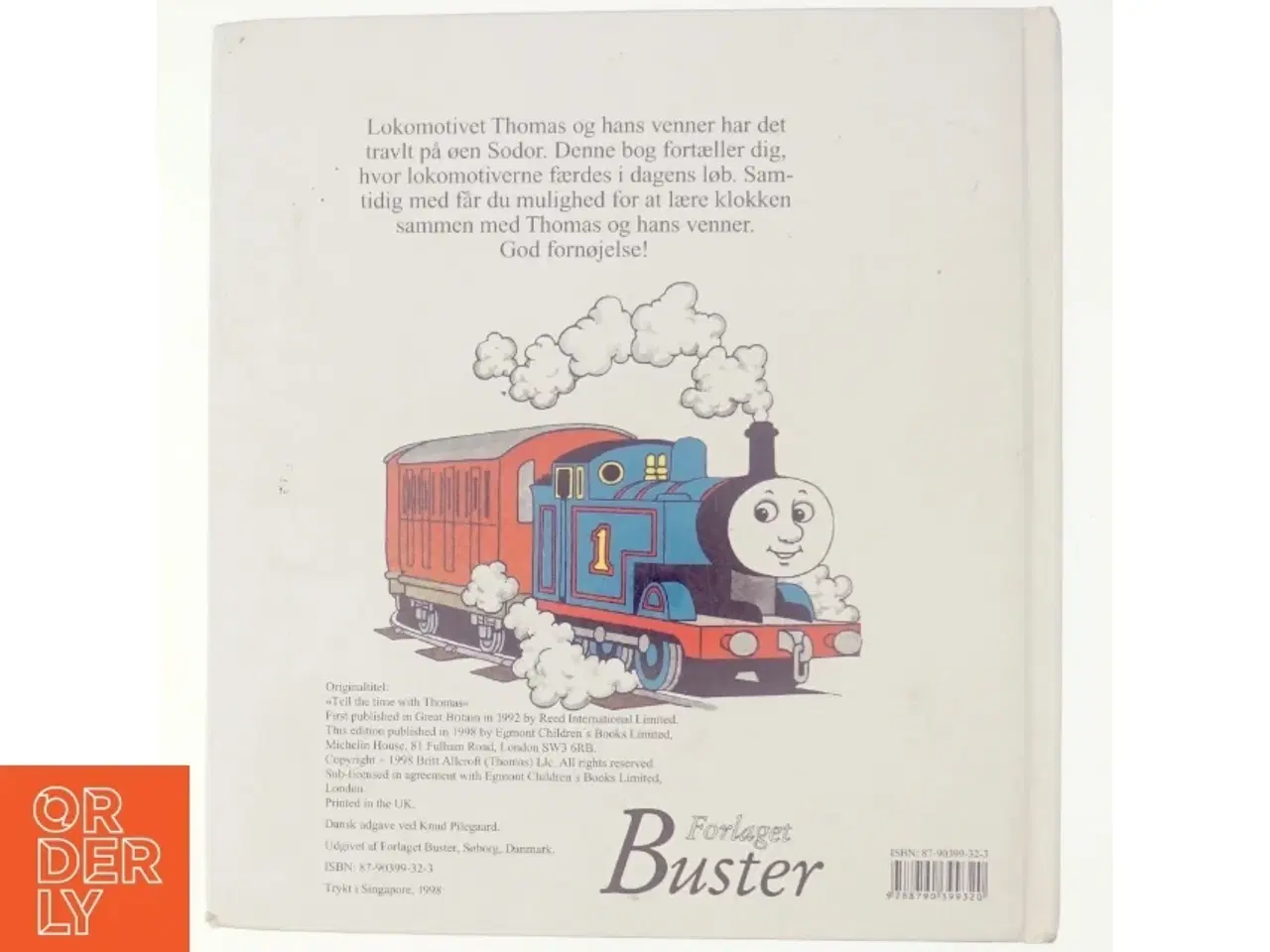 Billede 3 - Lær klokken med Thomas af Christopher Awdry, Ken Stott (Bog)