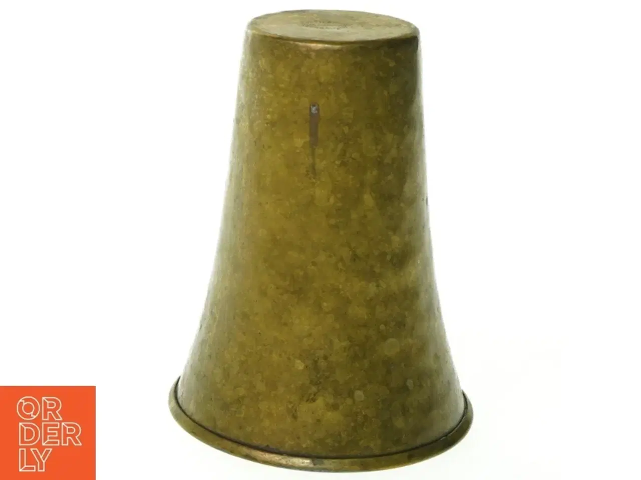 Billede 2 - Messing vase fra E.F Petterssons Metalværksted(str. 13 cm)