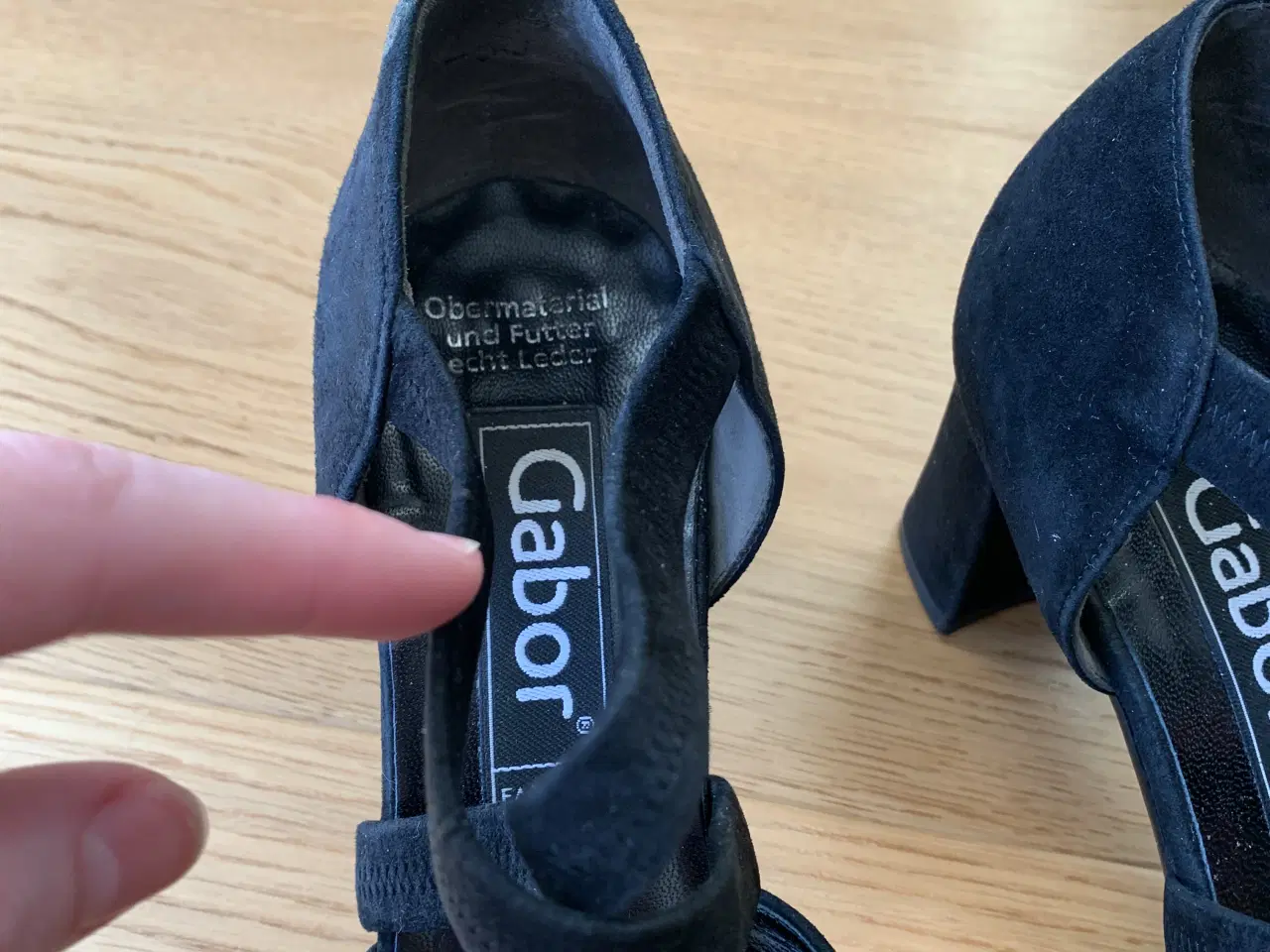 Billede 2 - Gabor højhælede i ruskind