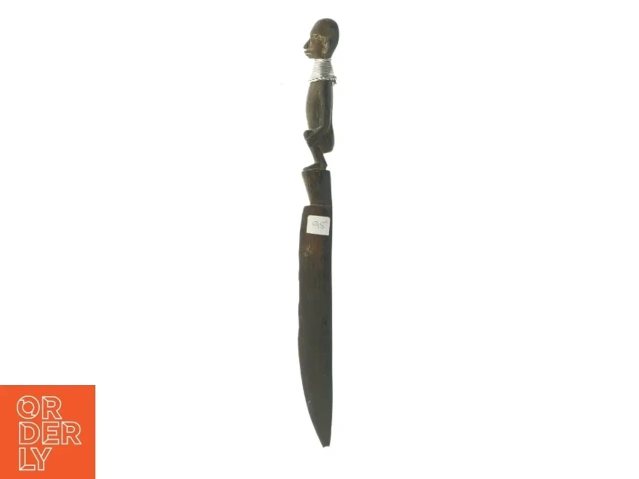 Billede 2 - Brevkniv med afrikansk kvinde (str. 26. x 2 cm)