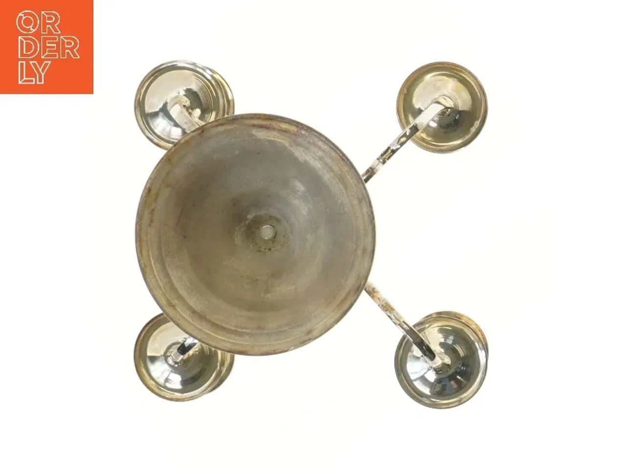 Billede 3 - Femarmet lysestage (str. 30 cm)