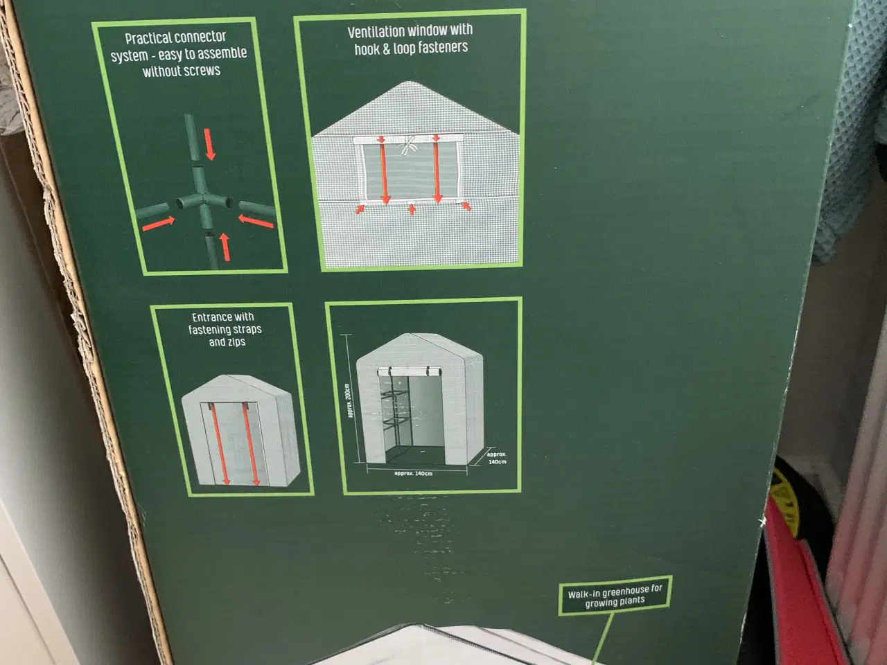 Billede 1 - Nyt greenhause drivhus