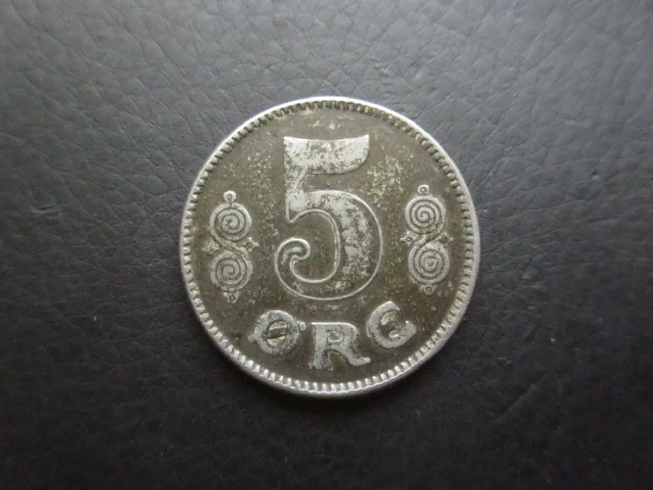 Billede 2 - 5 øre 1919 jern pæn