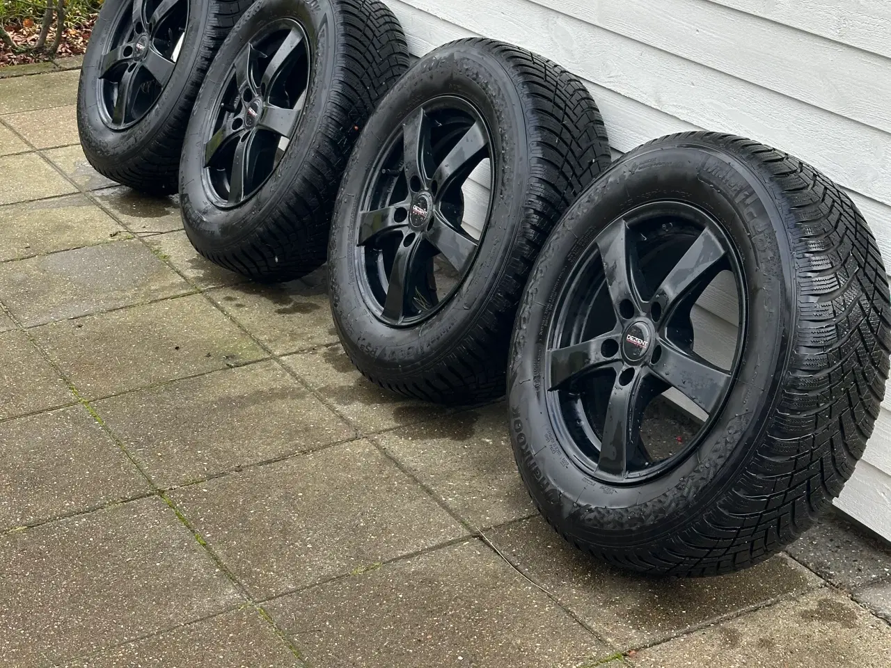 Billede 1 - Vinterdæk på alufælge
