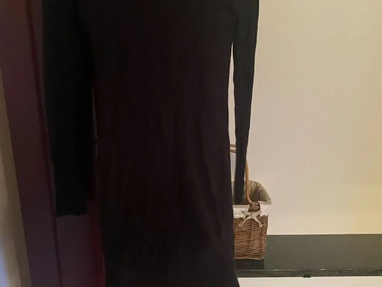 Billede 1 - Flot sort kjole str xs/s