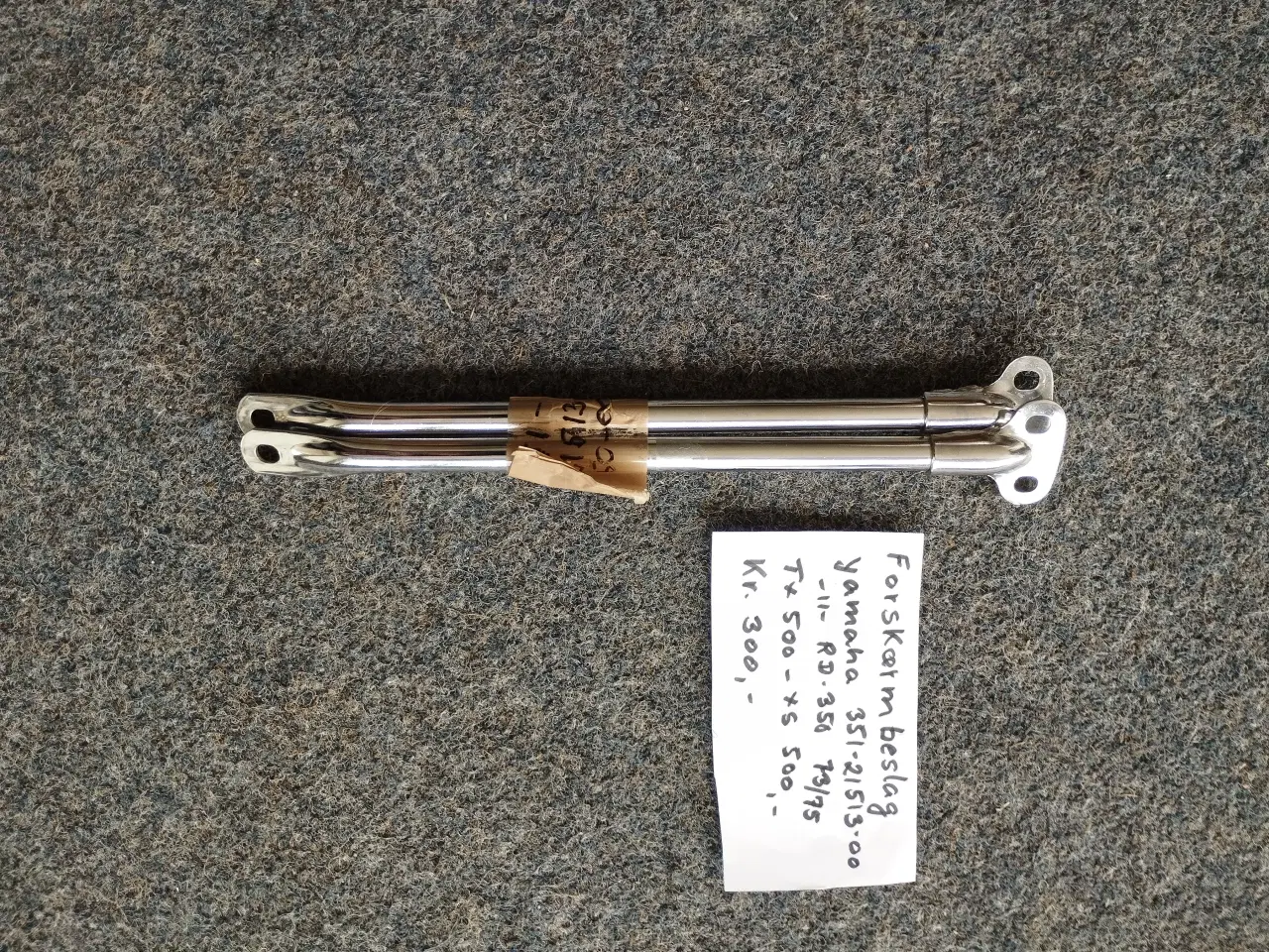 Billede 1 - Forskærm beslag Yamaha RD-350-TX-500-XS 500 (%)