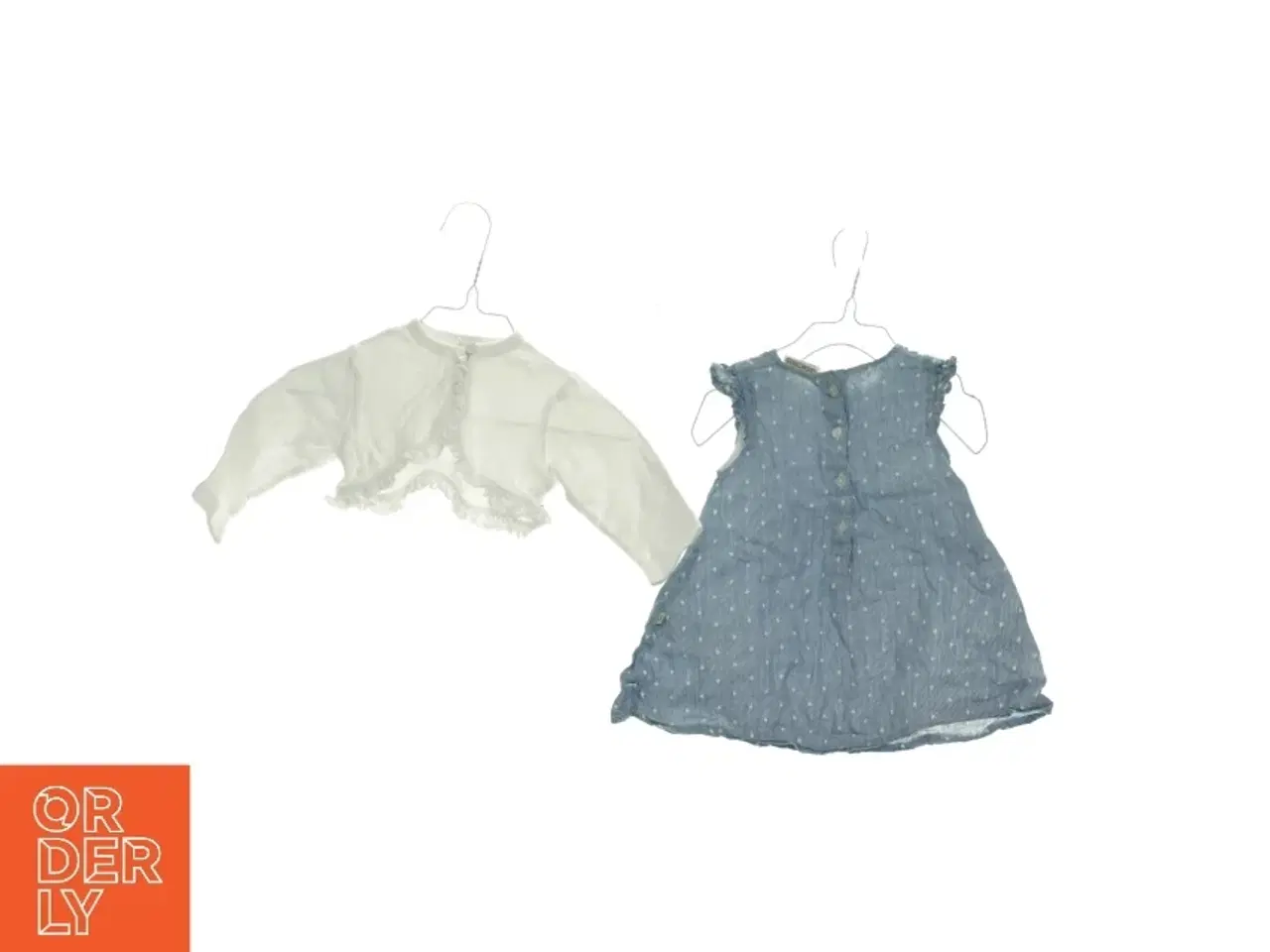Billede 1 - Kjole med cardigan fra Jack Wills 100% bomuld (str. 74 cm)