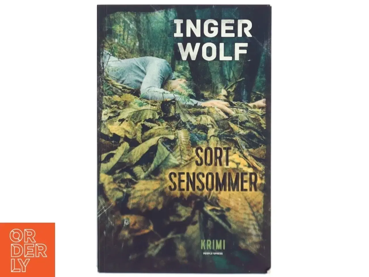 Billede 1 - Sort sensommer af Inger Wolf (Bog)