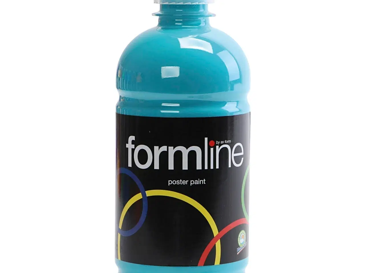 Billede 1 - Temperamaling Mat Turkis 500ml - Kreativ Dækfarve