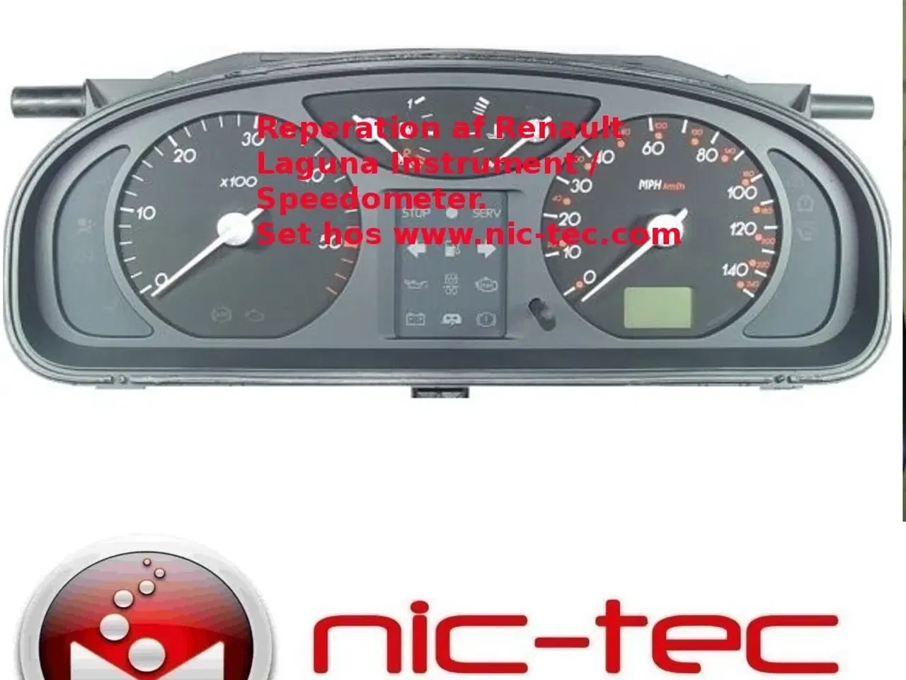 Billede 1 - Renault Laguna / Clio Speedometer / kombi instrument