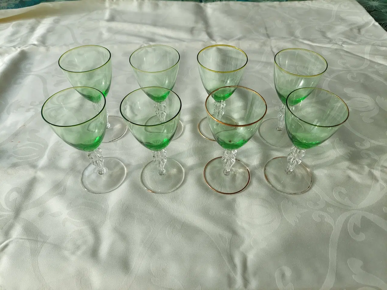 Billede 1 - Lyngby dessertvinglas