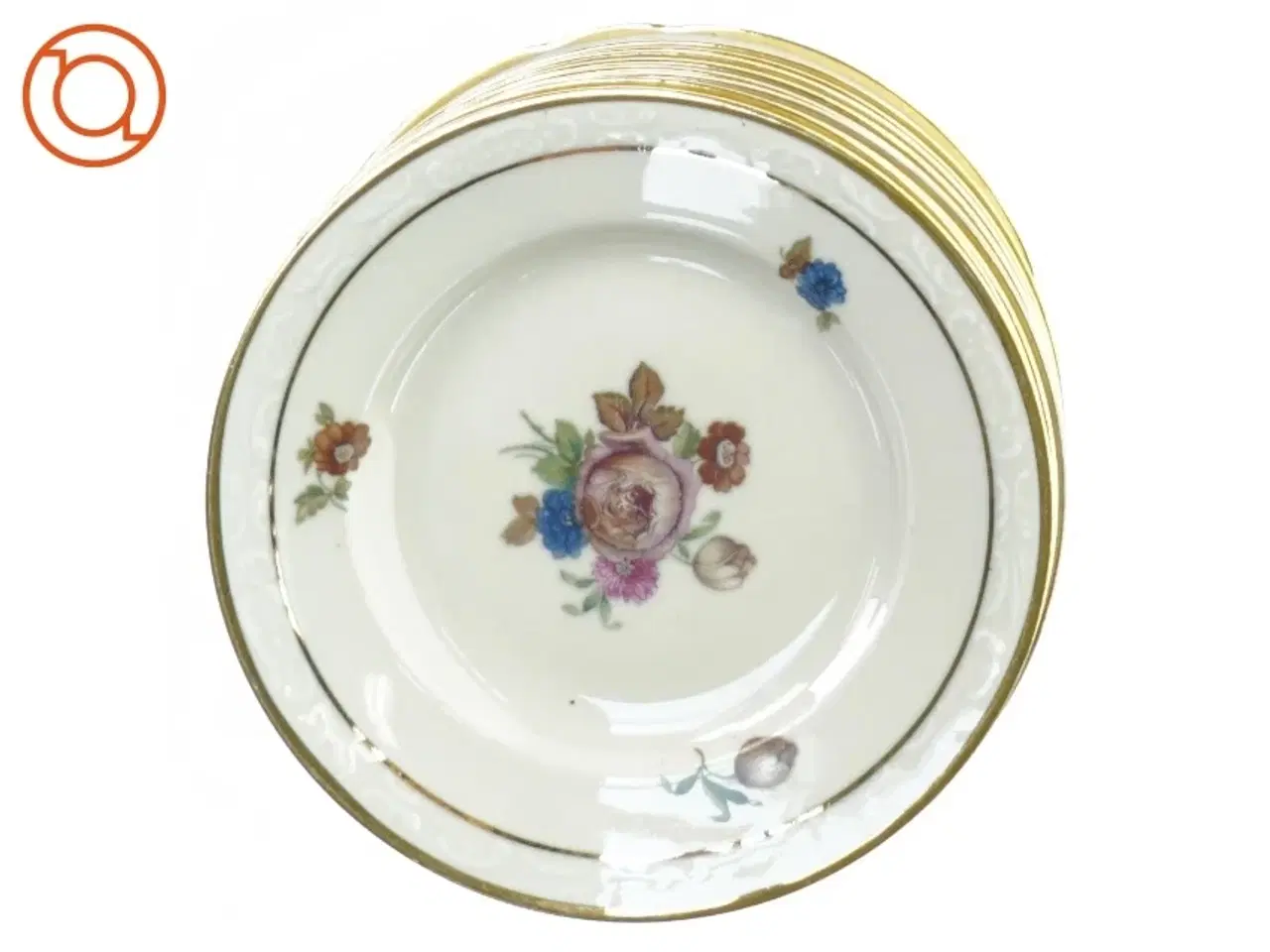 Billede 2 - Tallerkner fra Kjøbenhavns Porcellains Maleri (str. 17 cm)