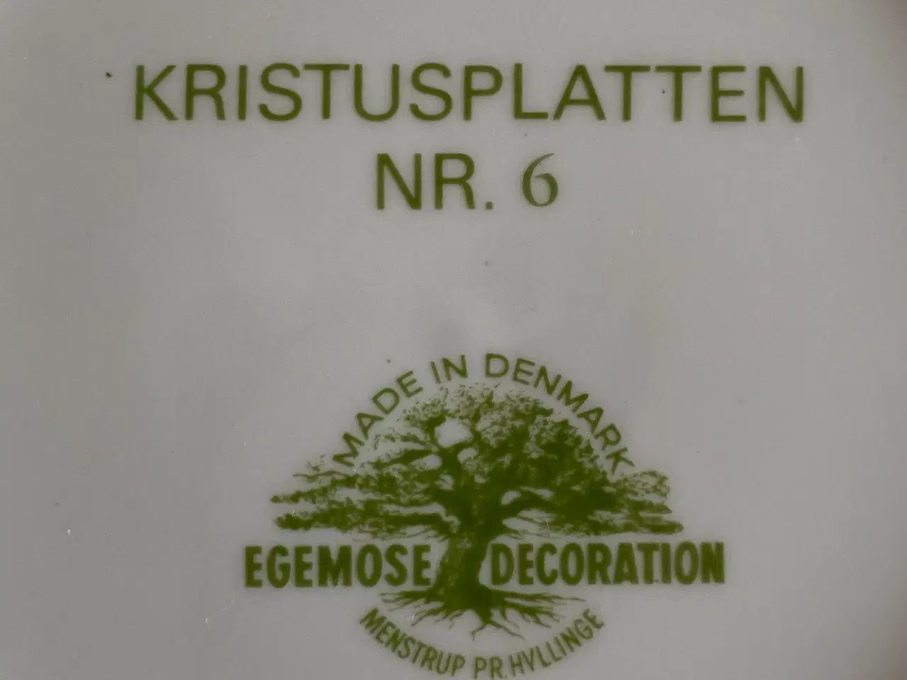 Billede 4 - Kristusplatte nr. 6 - Jul 1975, Egemose Decoration