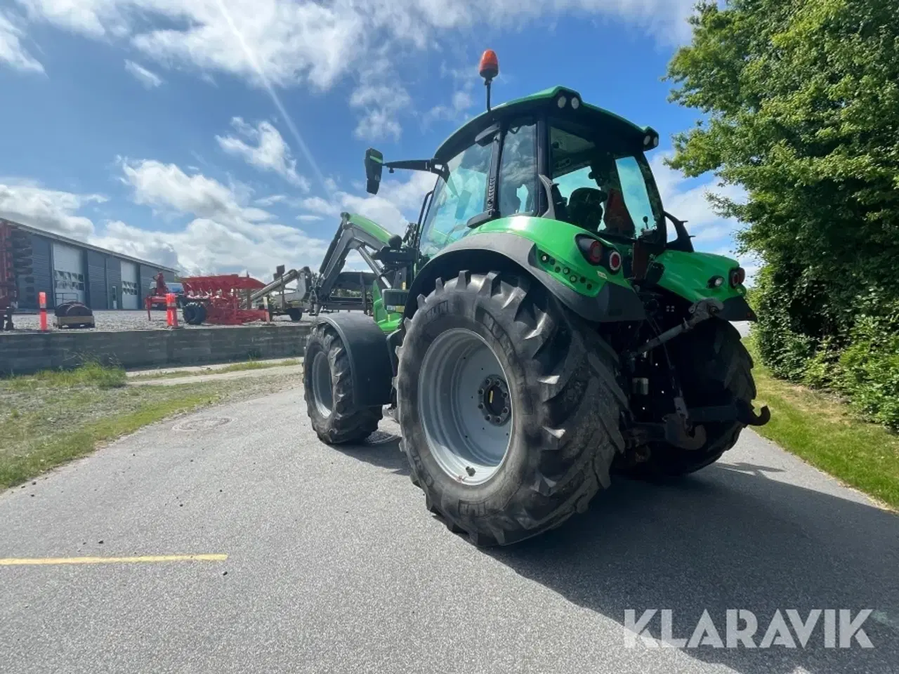 Billede 4 - Traktor DEUTZ-FAHR Agronom 6165.4 med frontlæsser