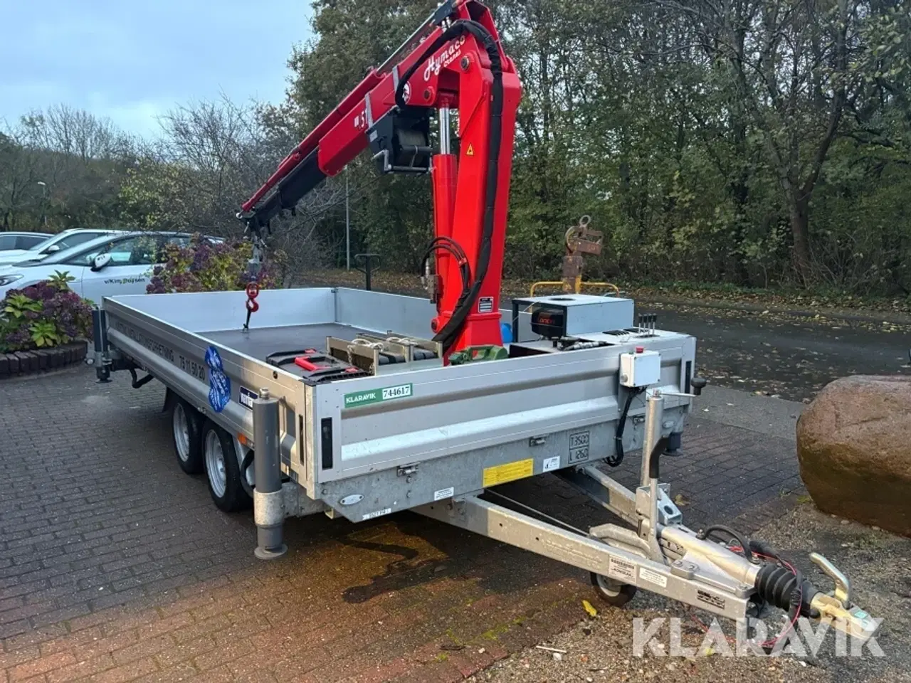 Billede 2 - Trailer med kran Variant 3521P4