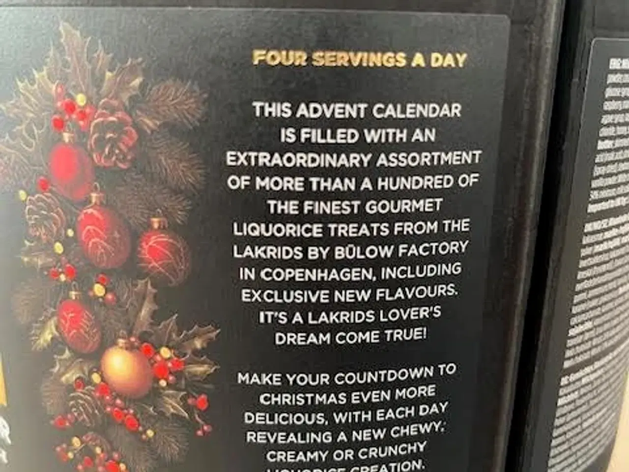 Billede 2 - Julekalendere Lakrids by Bülow .