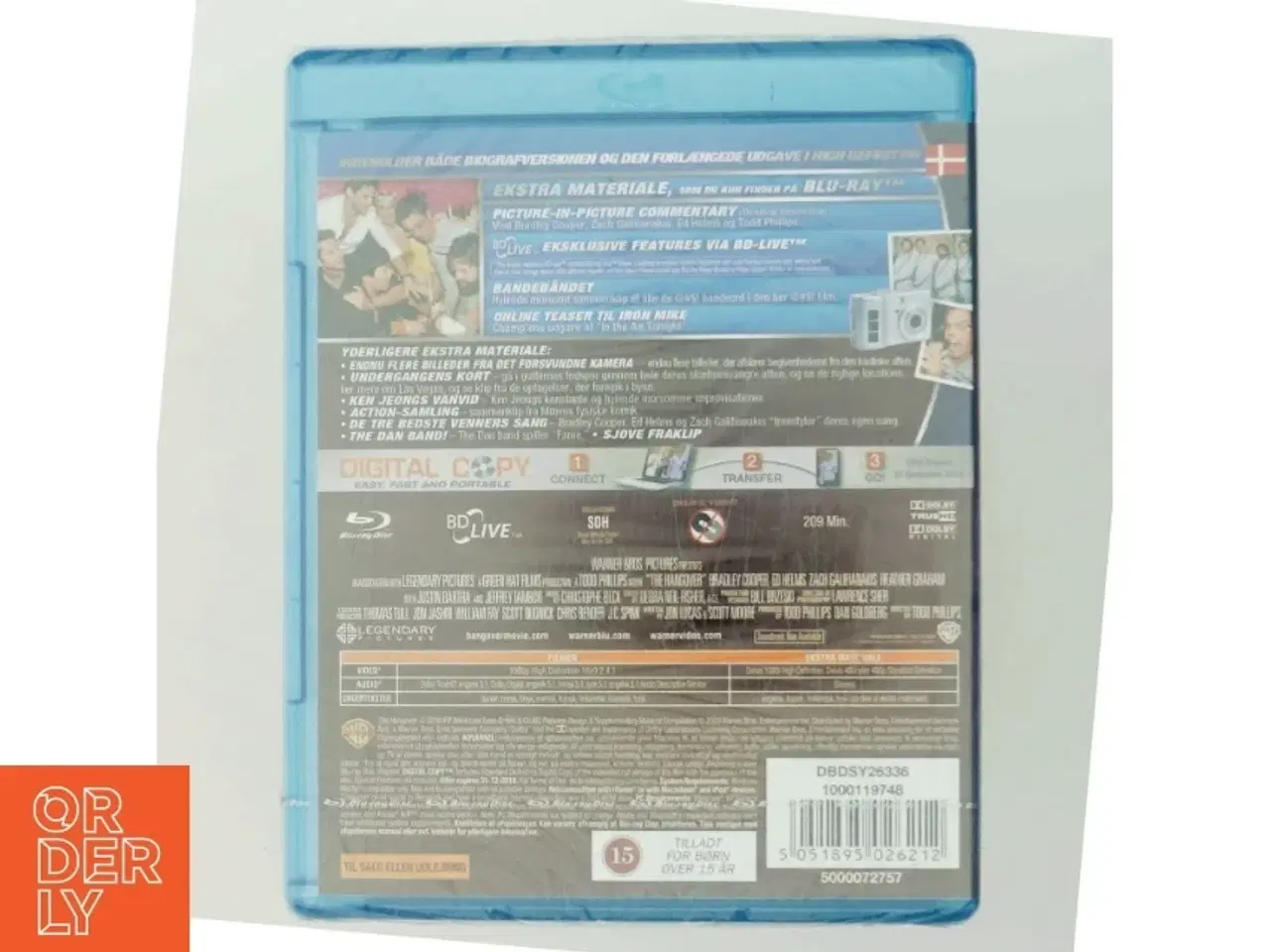 Billede 3 - Hangover  - Tømmermænd I Vegas [blu-ray] med Bradley Cooper (DVD)