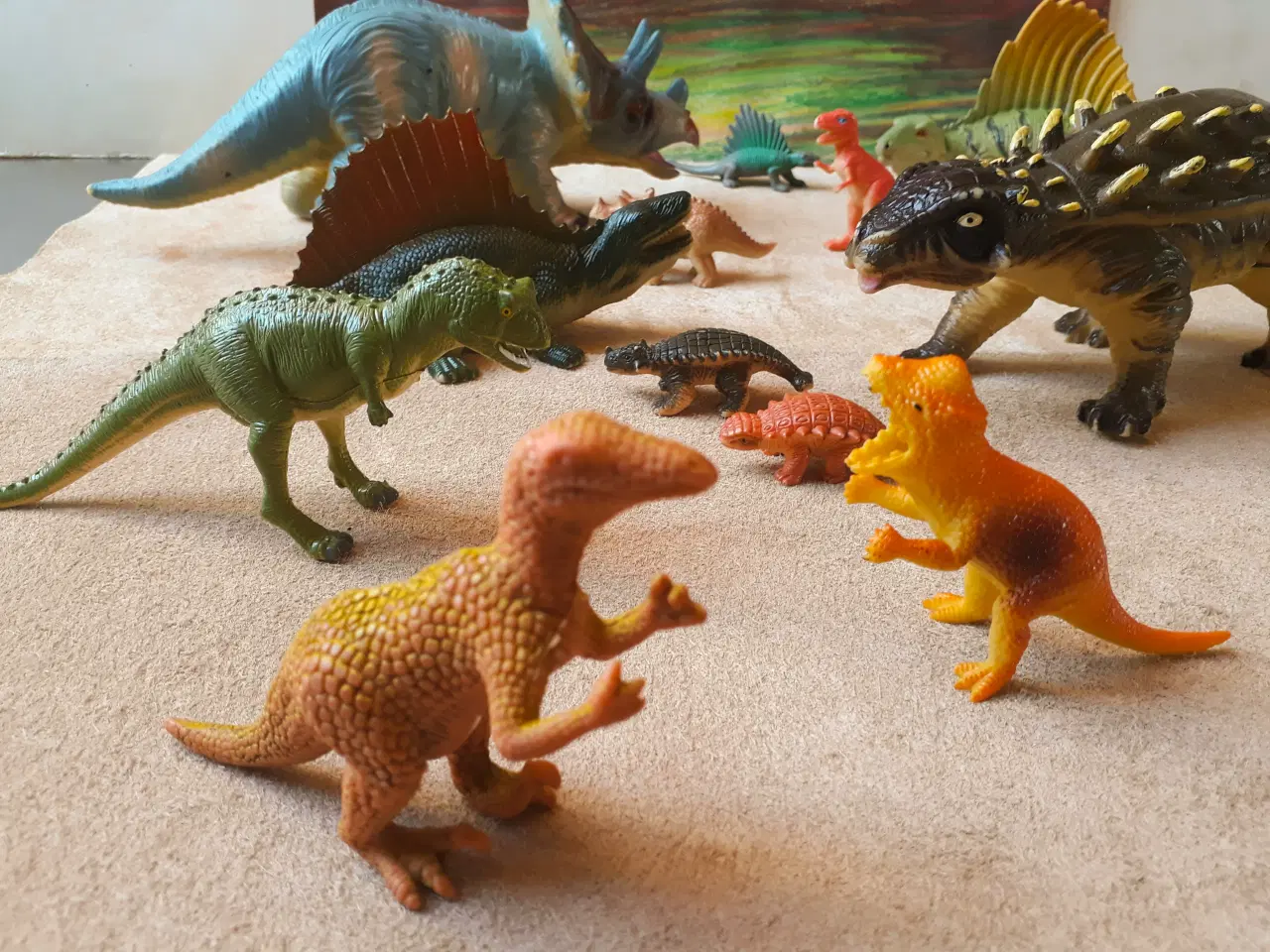 Billede 3 - 14 Dinosaur Figurer