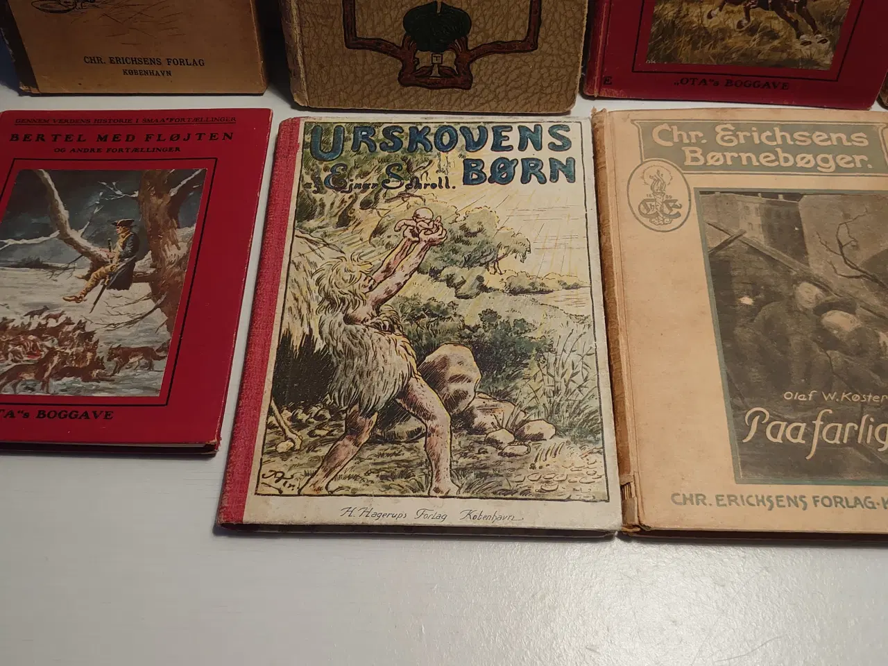 Billede 4 - 12stk gamle børnebøger/romaner inkl.2 OTA.