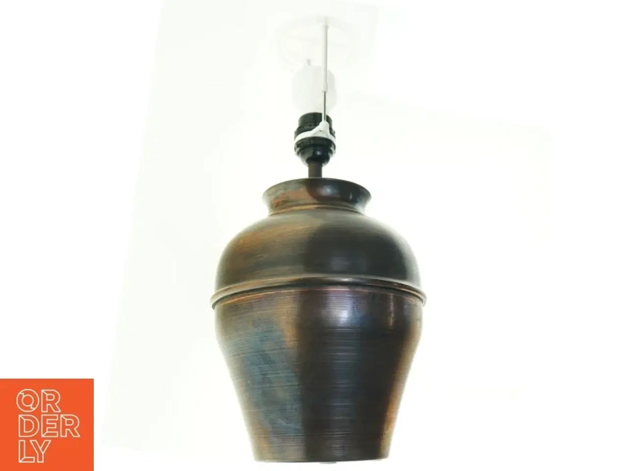 Billede 1 - Vintage kobber bordlampe (str. 51 x 24 cm)
