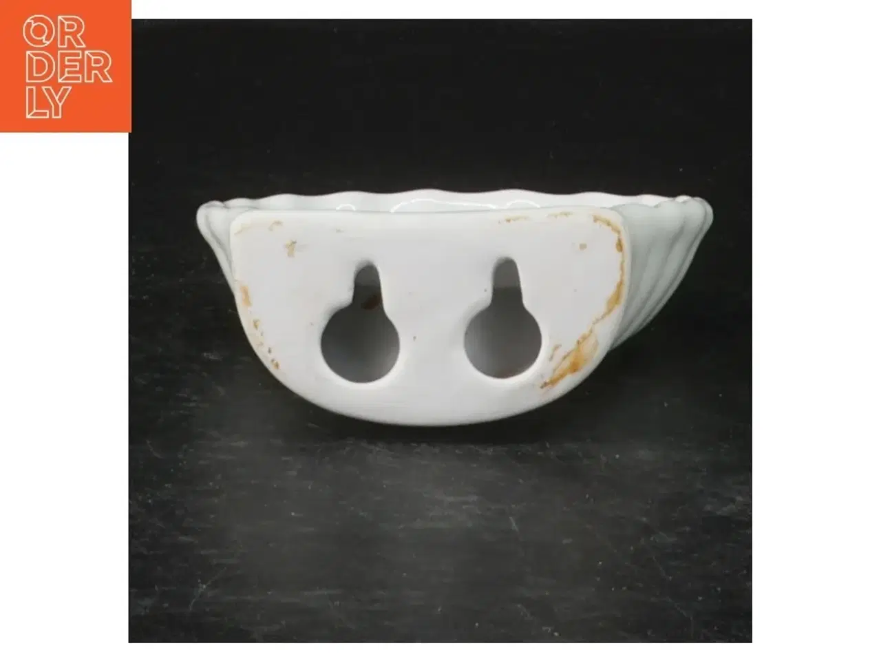 Billede 3 - Sæbeskål til vægmontering fra Porcelaine de Paris (str. 12 cm)