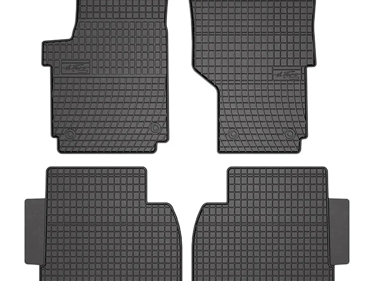 Billede 1 - Gummimåtter Volkswagen Amarok I pickup 2009-2021