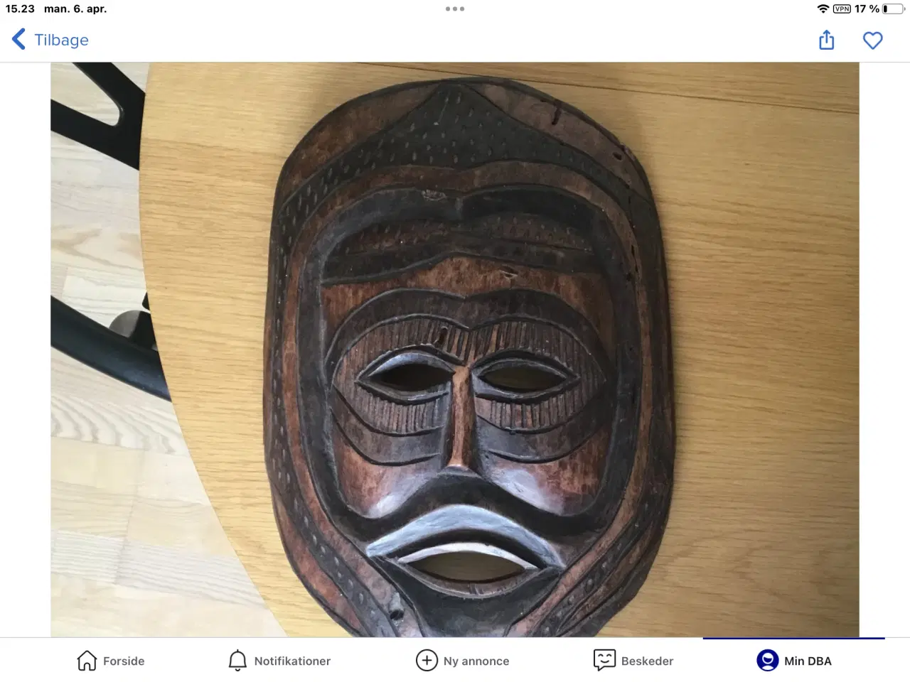 Billede 2 - Afrikansk Maske