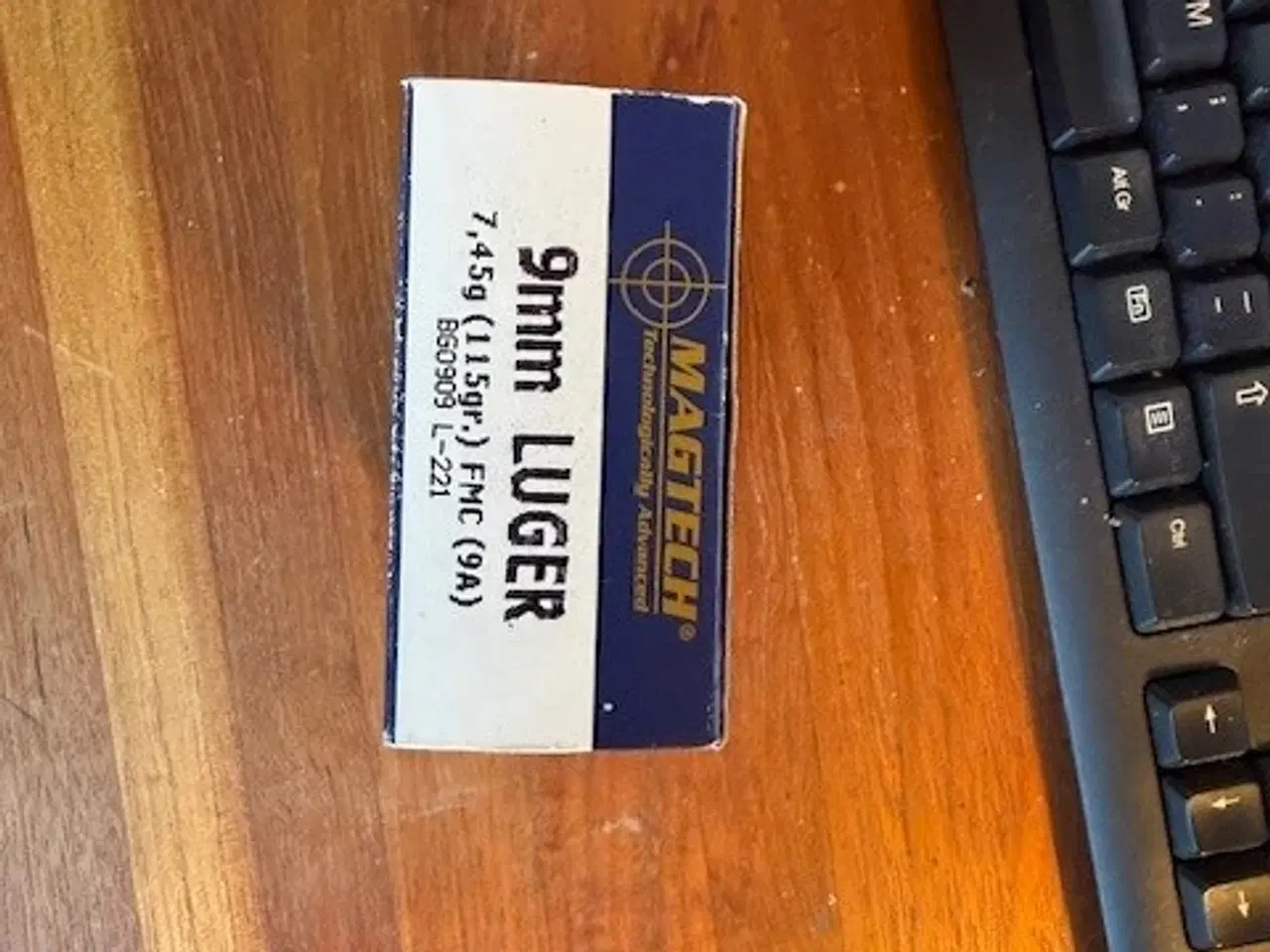 Billede 2 - Patroner - Magtech, 9mm LUGER, FMJ (9A) 