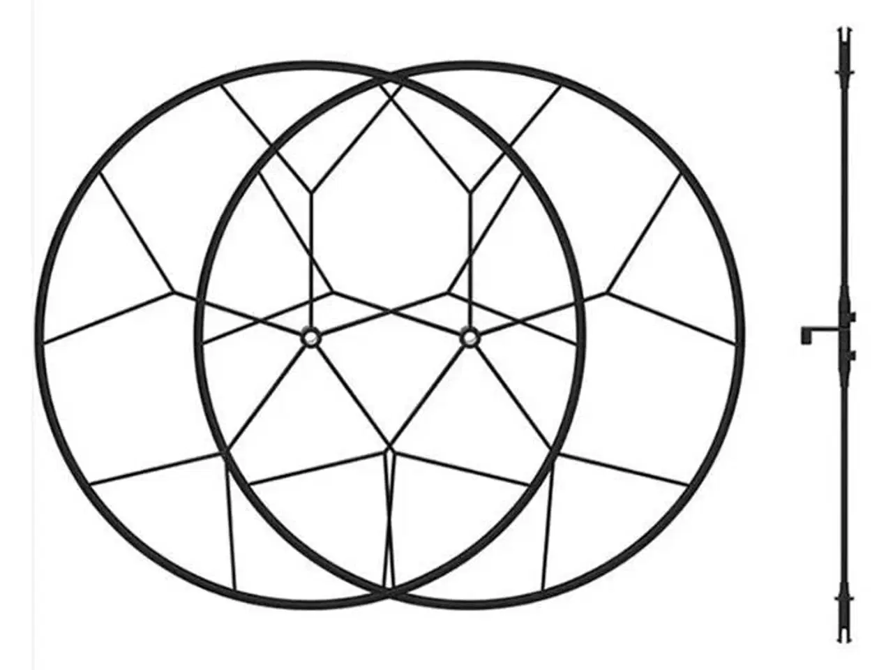 Billede 1 - Rolling Spider hjul og aksel