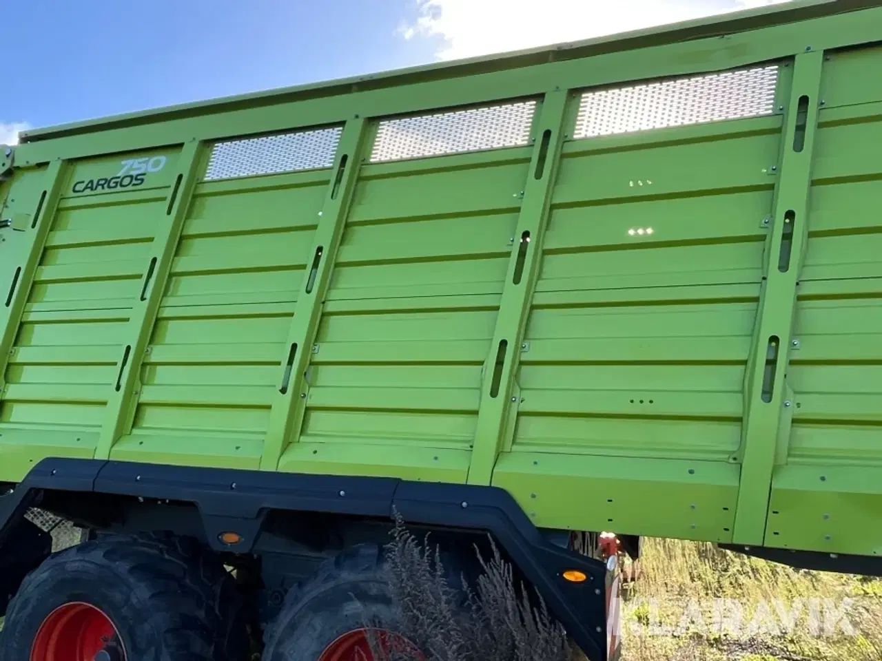 Billede 9 - Frakørselsvogn / fodervogn Claas Cargos 750