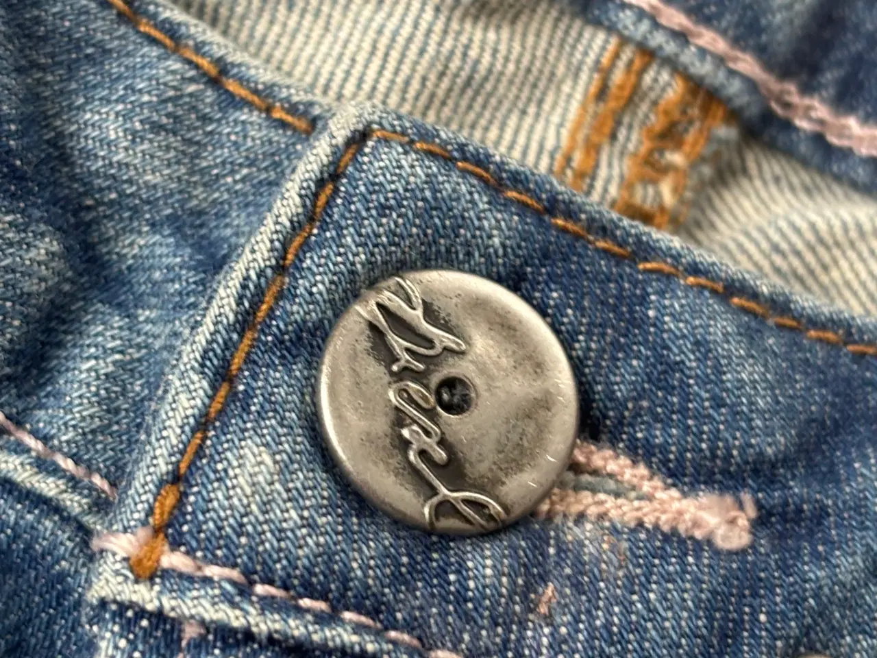 Billede 10 - Diesel jeans str 140 blå pige bomuld