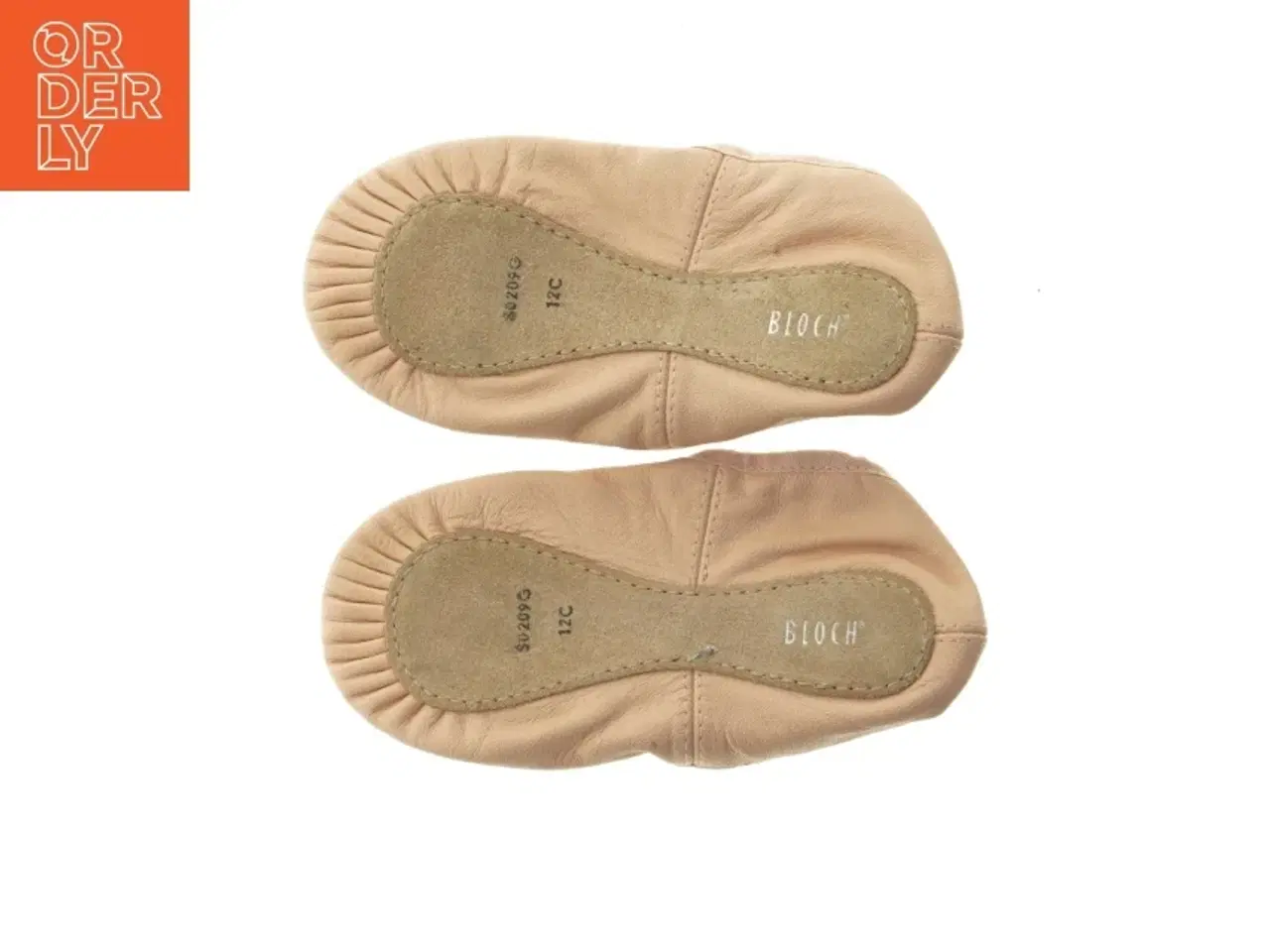 Billede 2 - Læder balletsko (str. 18 cm)
