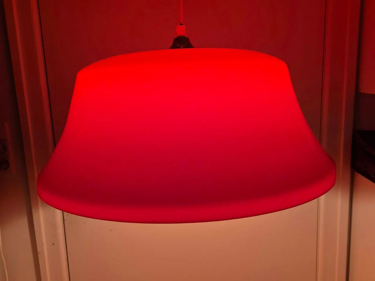 Billede 1 - Giga retrolampe i transparent plastik