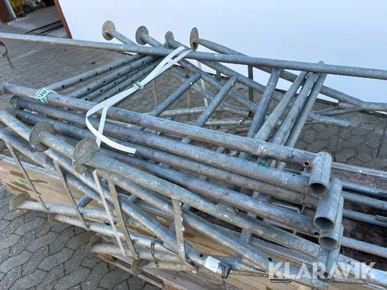 Billede 8 - Stillads Jumbo Stillads - 4 bukke, 6 plader