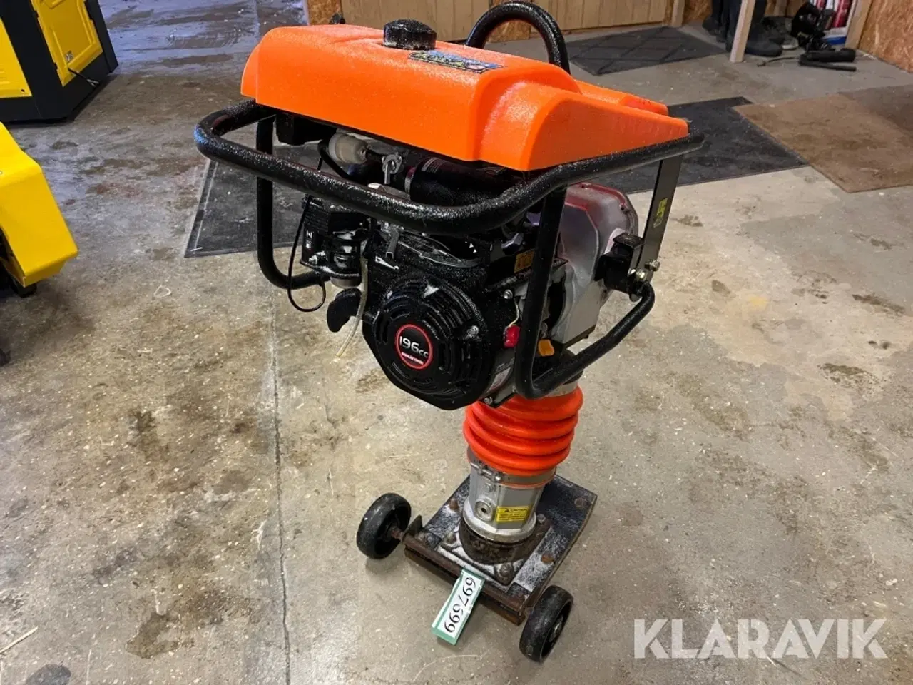 Billede 3 - Jordloppe / stamper Vevor CNCJ-80K